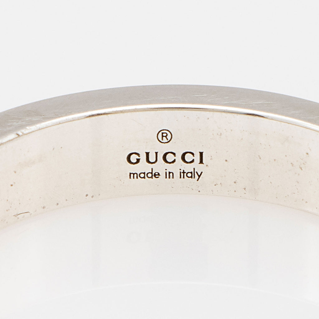 Gucci Sterling Silver Ghost Ring - Size 9 1/2