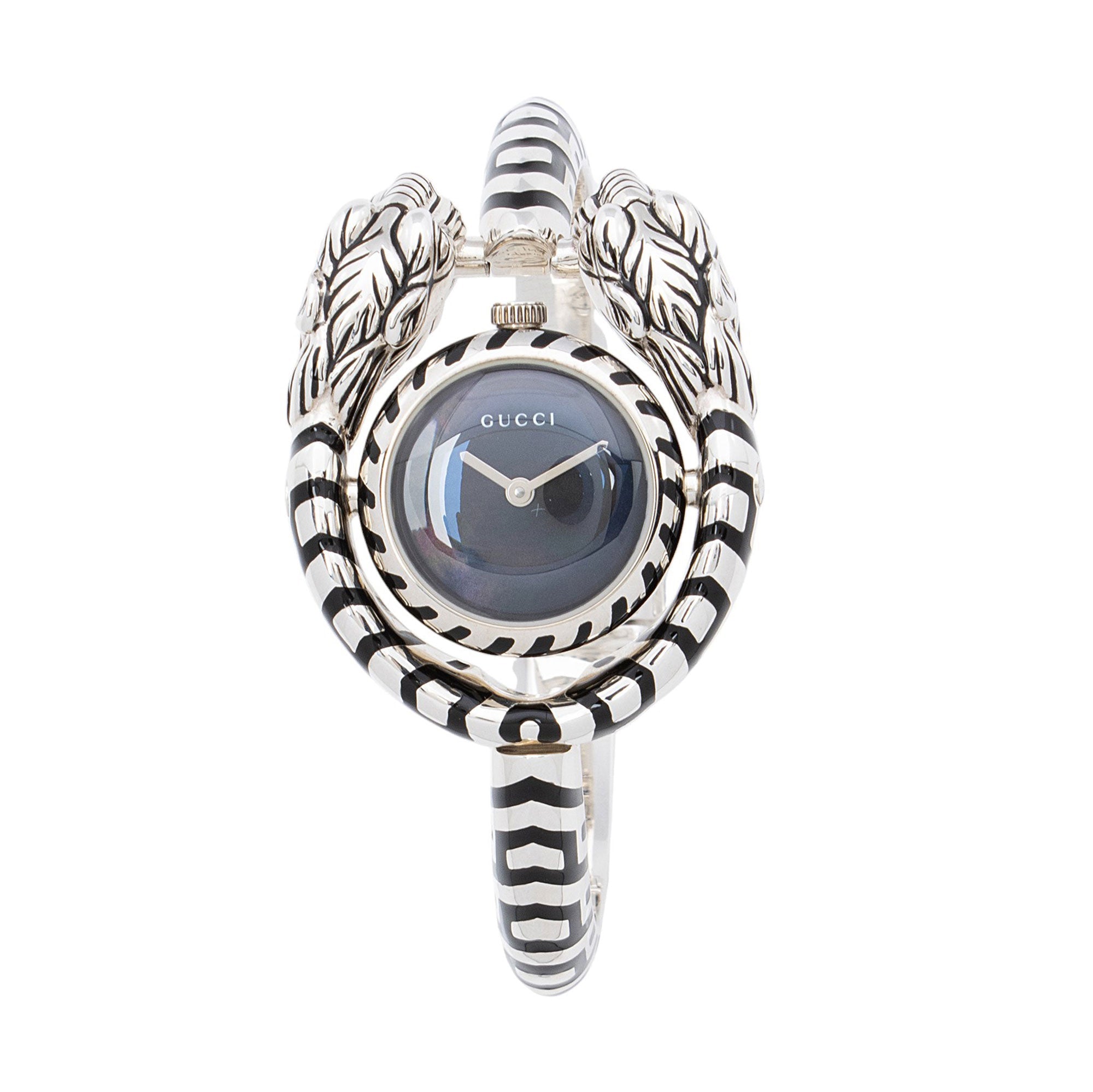 Gucci Sterling Silver Greek God Dionysus Watch