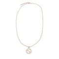 Gucci Sterling Silver Interlocking G Ball Chain Necklace