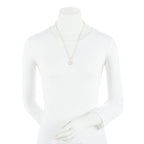 Gucci Sterling Silver Interlocking GG Necklace (SHF-nriOUx)