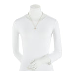 Gucci Sterling Silver Interlocking GG Necklace