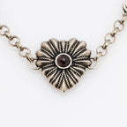 Gucci Sterling Silver Mother Of Pearl Interlocking G Bracelet