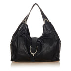 Gucci Stirrup Leather Shoulder Bag (SHG-25765)