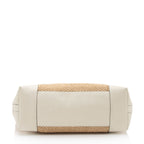 Gucci Straw Bamboo Top Handle Satchel (SHF-8UehuG)