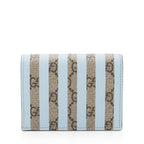 Gucci Striped GG Supreme Card Case (SHF-1rnRmQ)