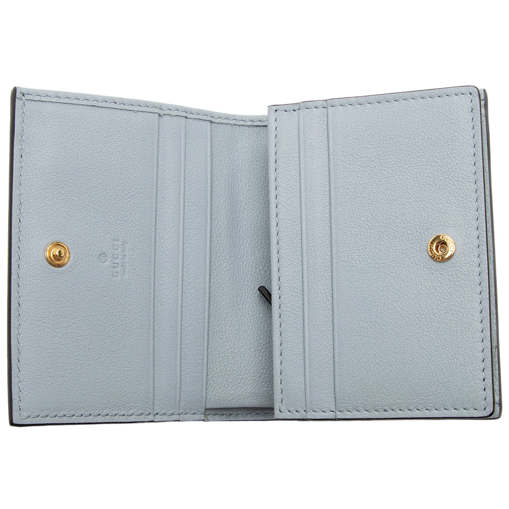 Gucci Striped GG Supreme Card Case (SHF-1rnRmQ)