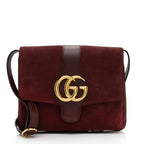 Gucci Suede Arli Medium Shoulder Bag (SHF-JMmi1x)