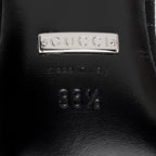 Gucci Suede Crystal Mallory Sandals - Size 8.5 / 38.5
