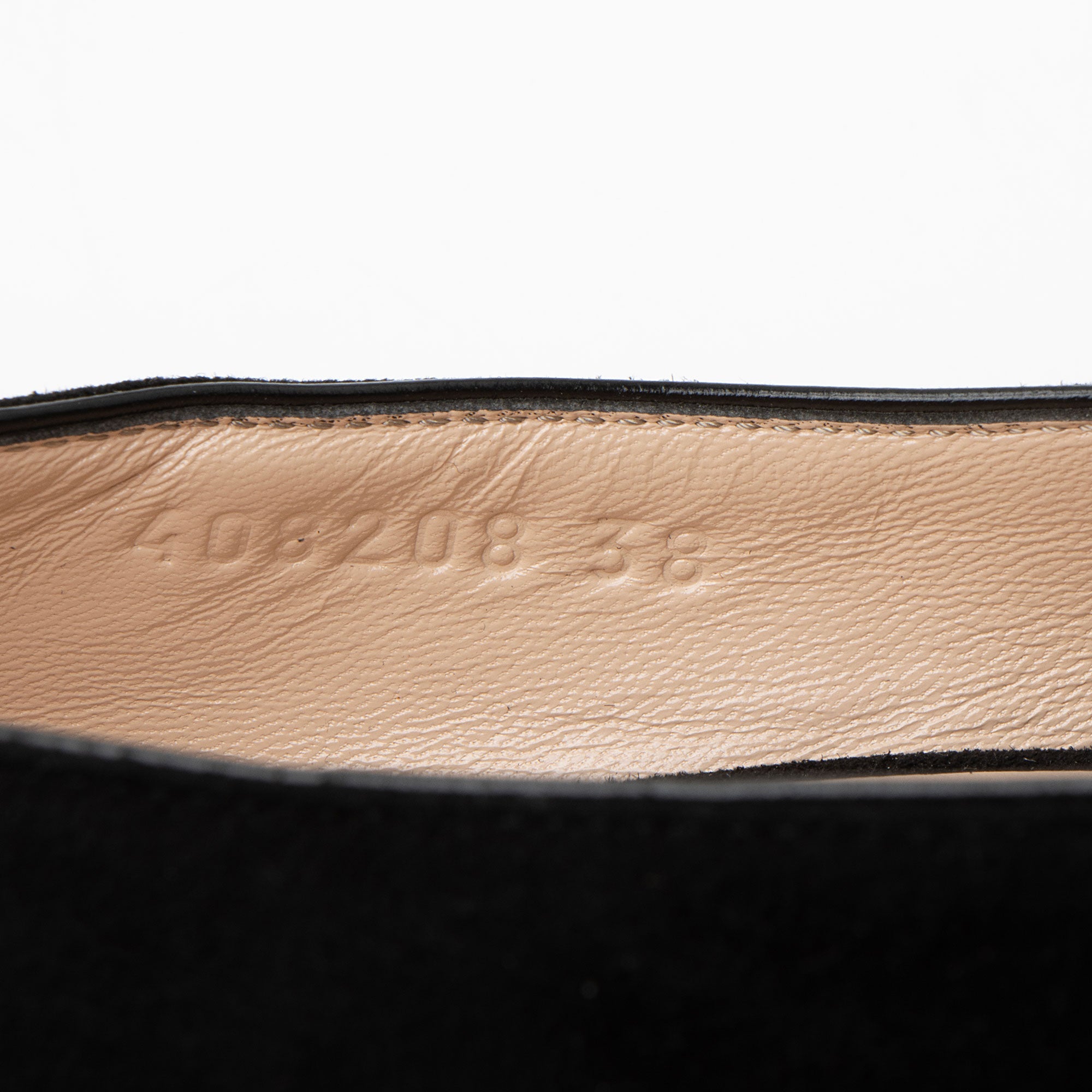 Gucci Suede GG Marmont Pumps - Size 8 / 38 (SHF-rhKAsc)