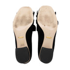 Gucci Suede GG Marmont Pumps - Size 8 / 38 (SHF-rhKAsc)