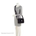Gucci Suede Interlocking G Morpheus Messenger Bag (SHF-23645)