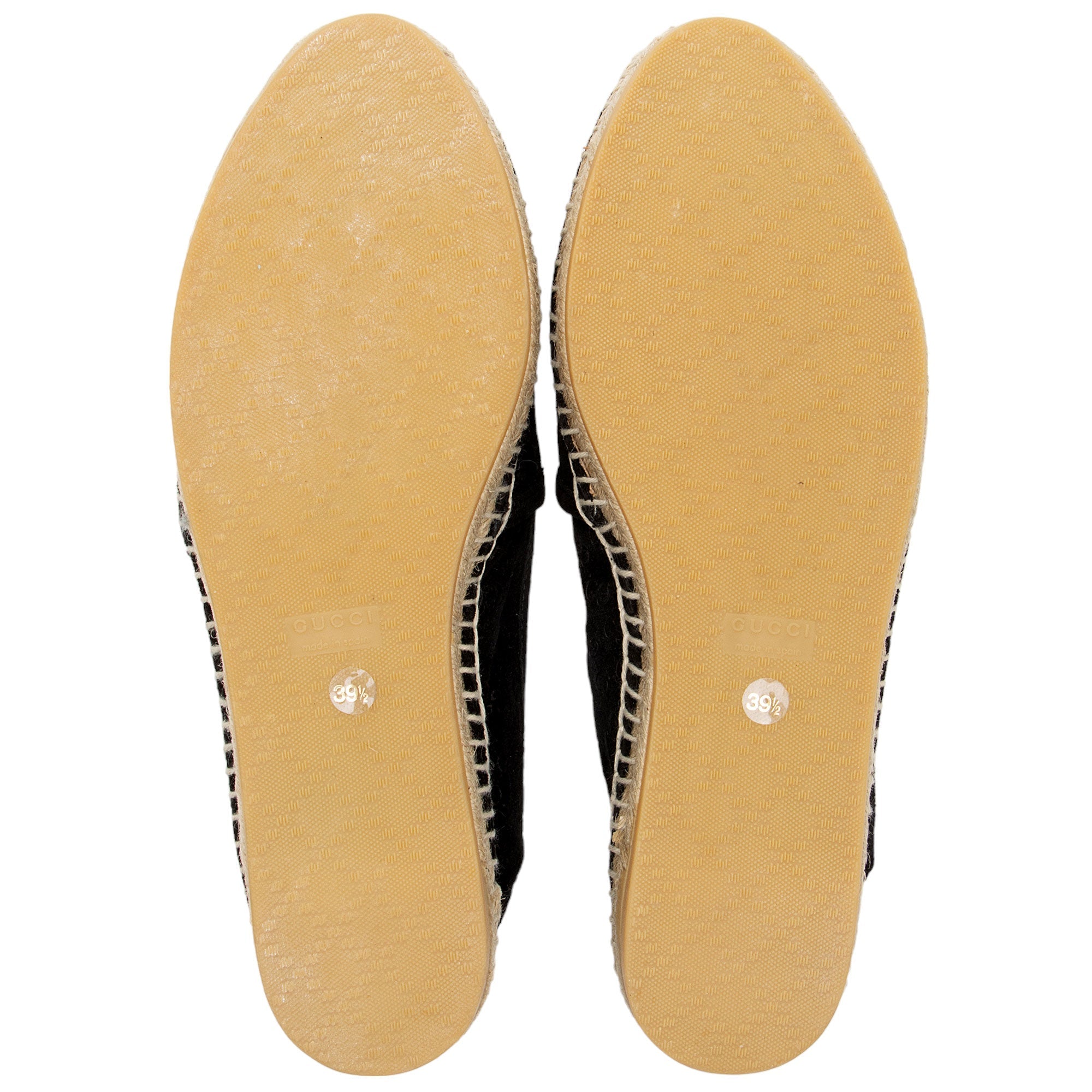 Gucci Suede Microguccissima Pilar Espadrilles - Size 9.5 / 39.5 (SHF-f616QH)