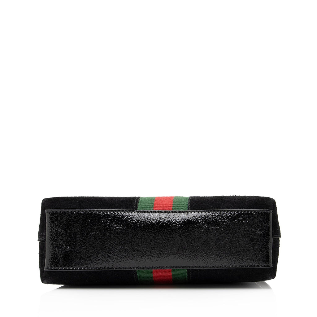 Gucci Suede Ophidia Dome Small Shoulder Bag (SHF-23744)