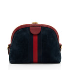 Gucci Suede Ophidia Dome Small Shoulder Bag (SHF-DKjfM3)