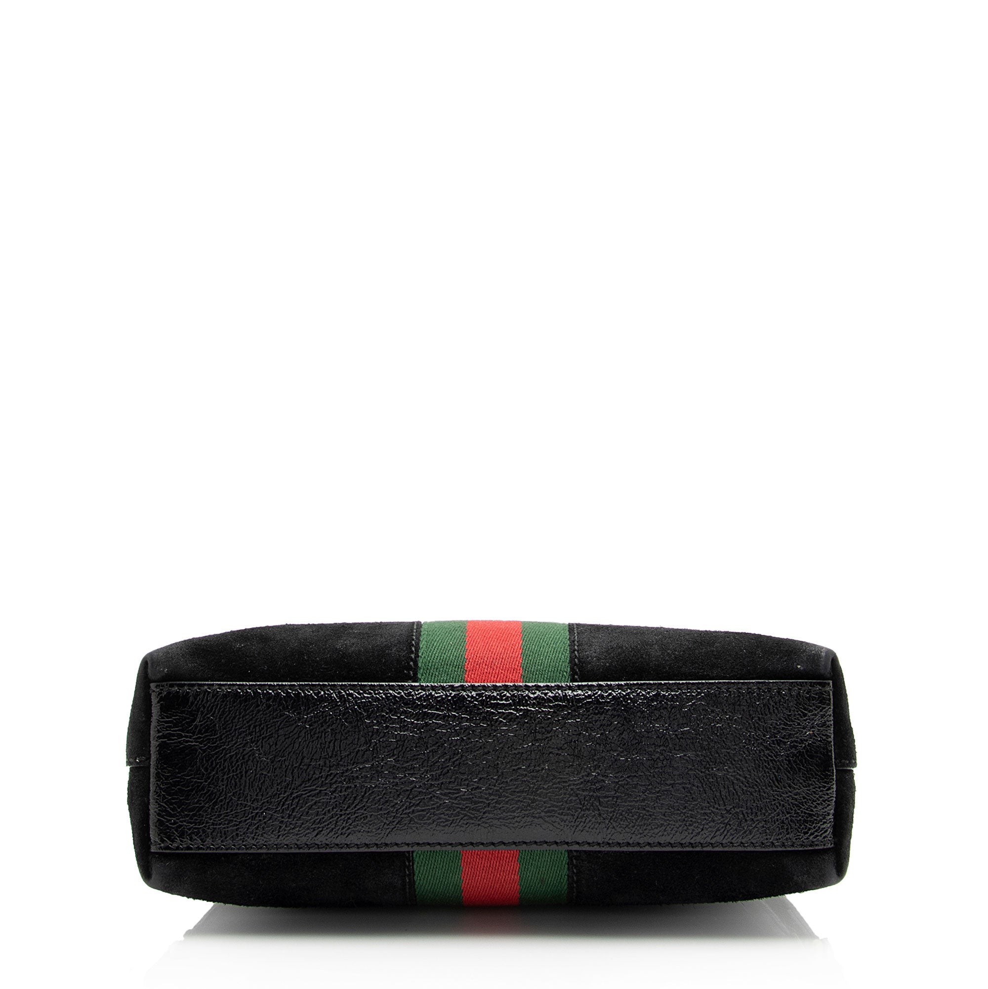 Gucci Suede Ophidia Dome Small Shoulder Bag (SHF-BDjB7x)