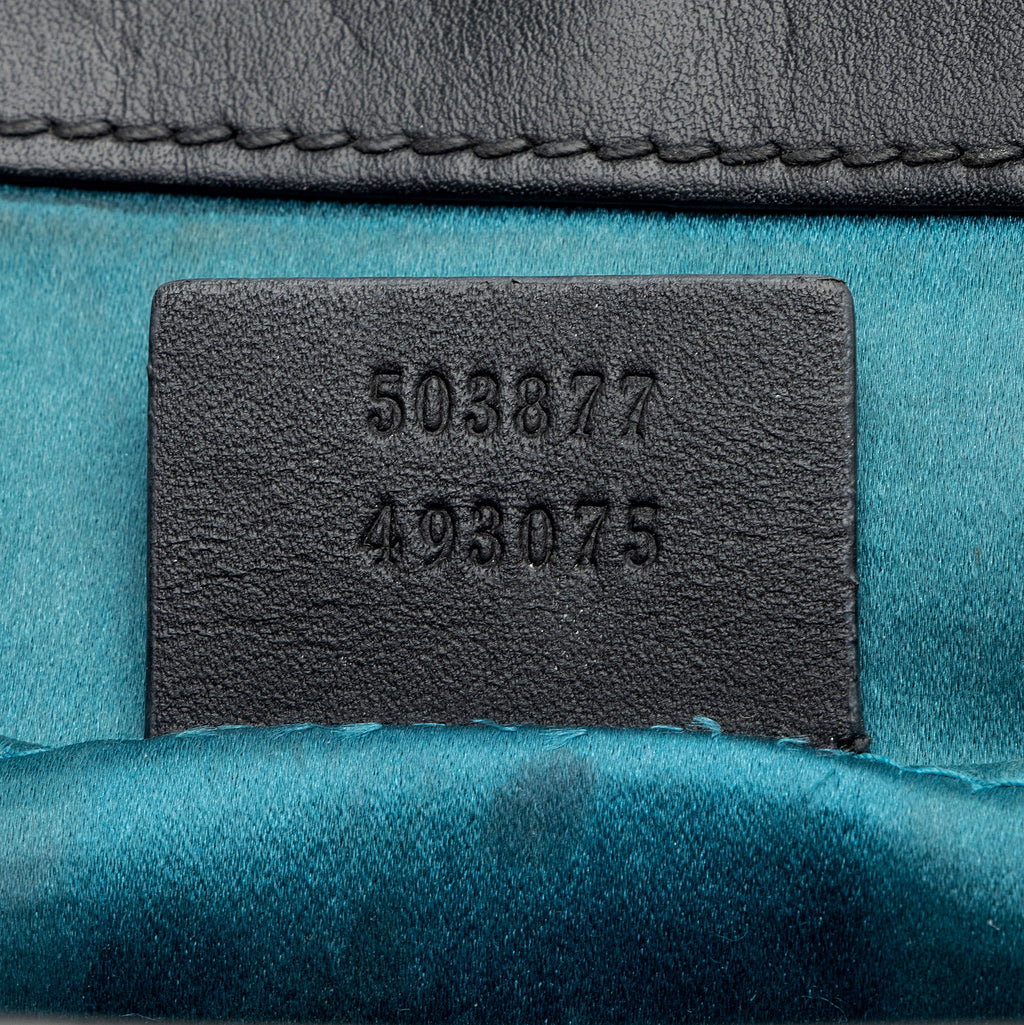 Gucci Suede Ophidia Medium Chain Shoulder Bag