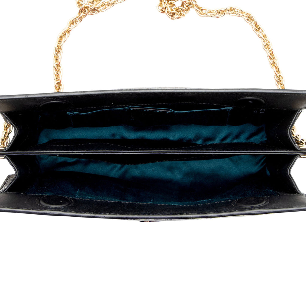 Gucci Suede Ophidia Medium Chain Shoulder Bag