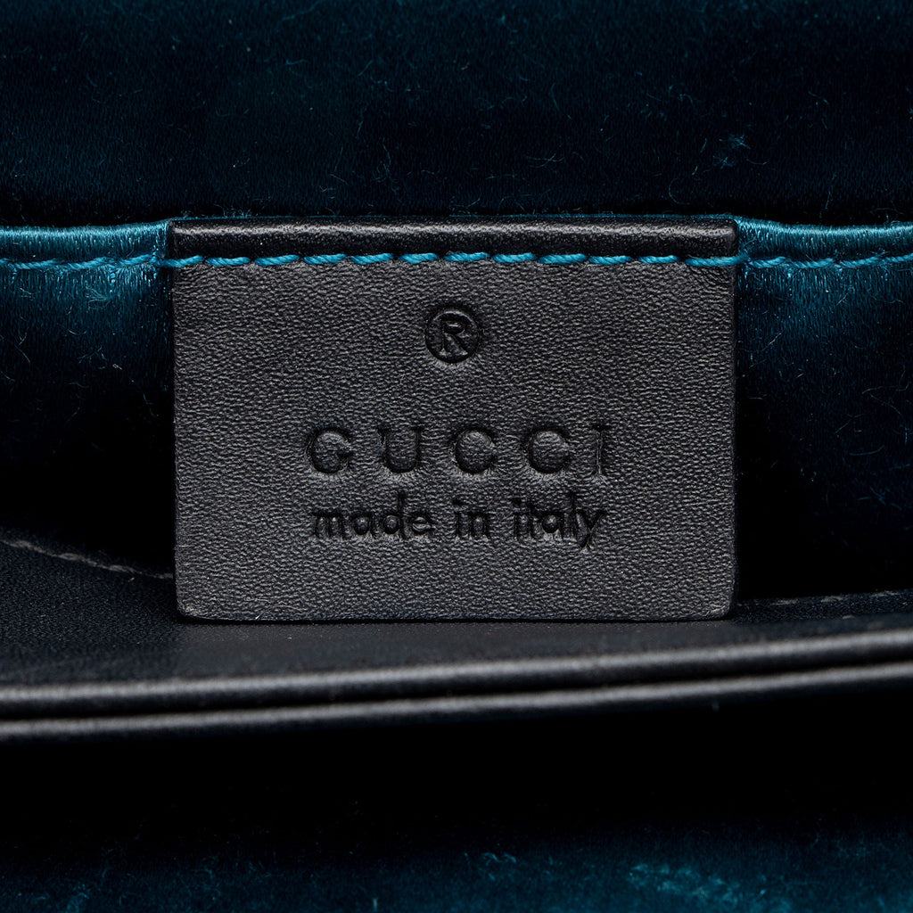 Gucci Suede Ophidia Medium Chain Shoulder Bag