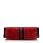 Gucci Suede Ophidia Medium Shoulder Bag (SHF-22049)