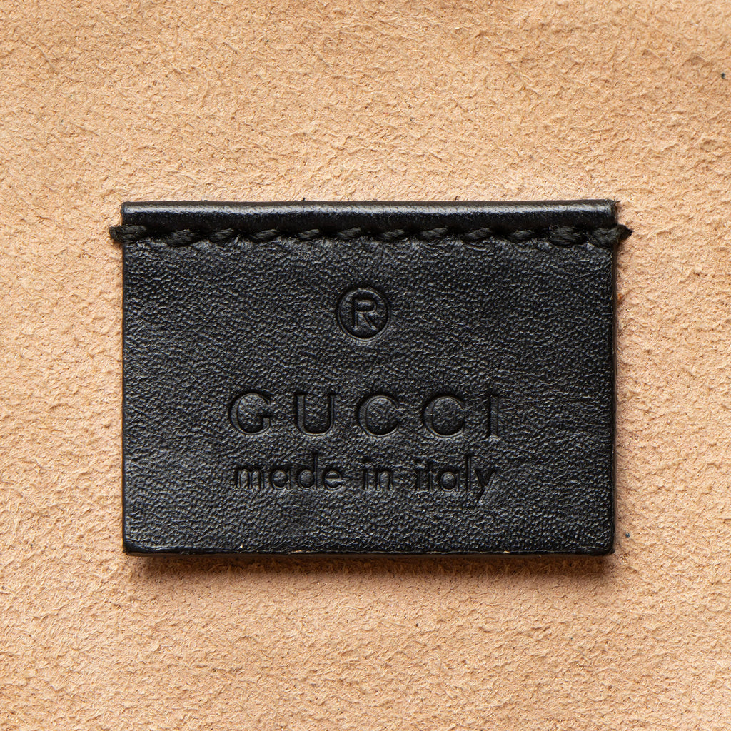Gucci Suede Ophidia Round Mini Shoulder Bag