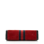 Gucci Suede Ophidia Small Shoulder Bag (SHF-BWJZkP)