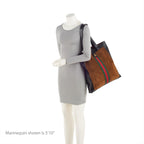 Gucci Suede Ophidia Vertical Large Shopping Tote (SHF-AbSm7x)