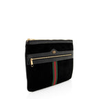 Gucci Suede Ophidia Zip Pouch (SHF-6RTERn)