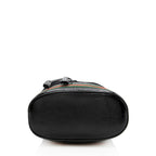 Gucci Suede Patent Leather Ophidia Bucket Bag (SHF-18984)