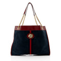 Gucci Suede Rajah Large Tote (SHF-20217)
