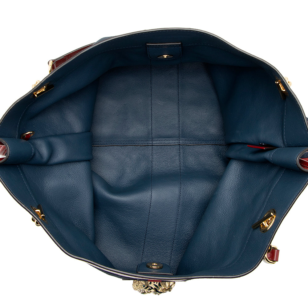 Gucci Suede Rajah Large Tote (SHF-20217)