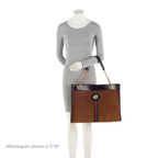Gucci Suede Rajah Large Tote (SHF-22508)