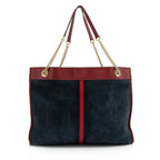 Gucci Suede Rajah Large Tote (SHF-23682)