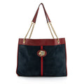 Gucci Suede Rajah Large Tote (SHF-23682)