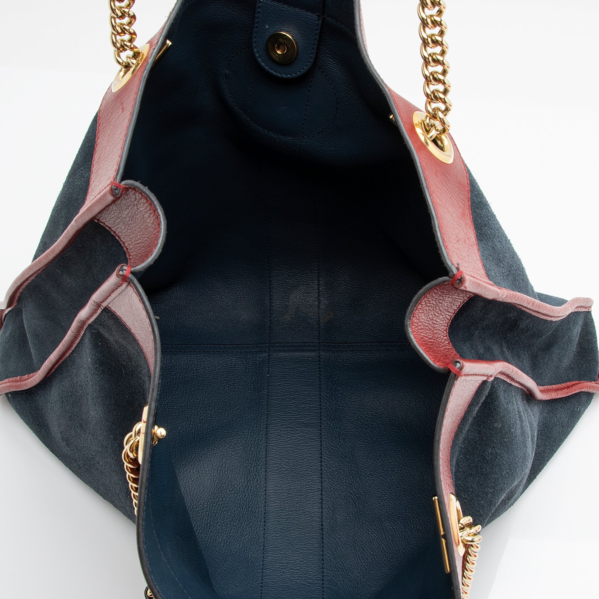 Gucci Suede Rajah Large Tote (SHF-23682)
