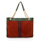 Gucci Suede Rajah Large Tote (SHF-eovfw8)