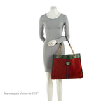 Gucci Suede Rajah Large Tote (SHF-eovfw8)