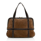 Gucci Suede Royal Satchel (SHF-NaAFTp)