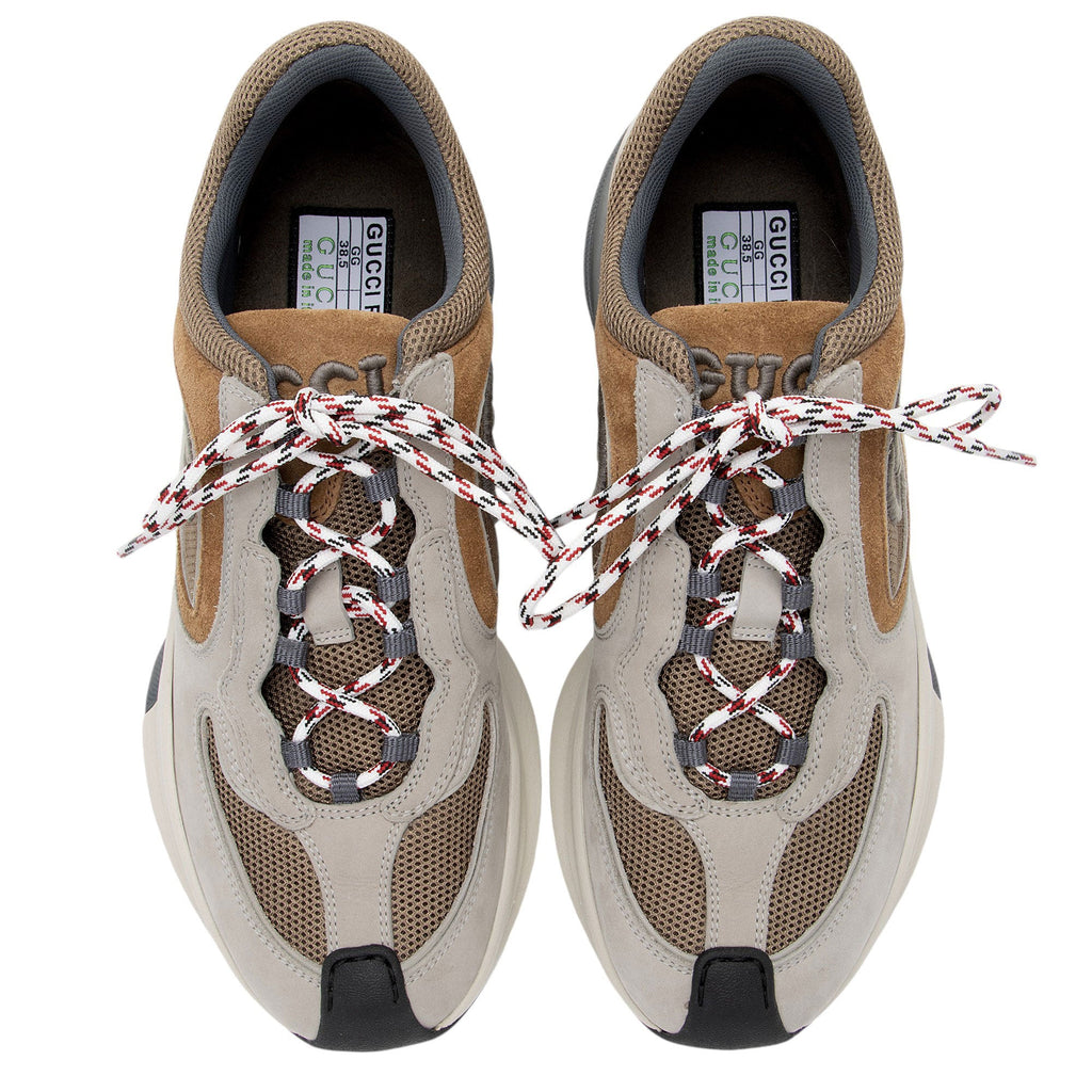 Gucci Suede Interlocking G Run Sneakers - Size 8.5 / 38.5 (SHF-ypaGUY)