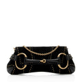 Gucci Suede Studded Horsebit Clutch (SHF-myTX76)