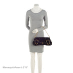 Gucci Suede Studded Horsebit Clutch (SHF-myTX76)