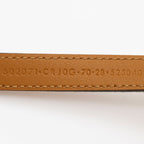 Gucci Suede Torchon GG Skinny Belt - Size 28 / 71 (SHF-Dhlqyz)
