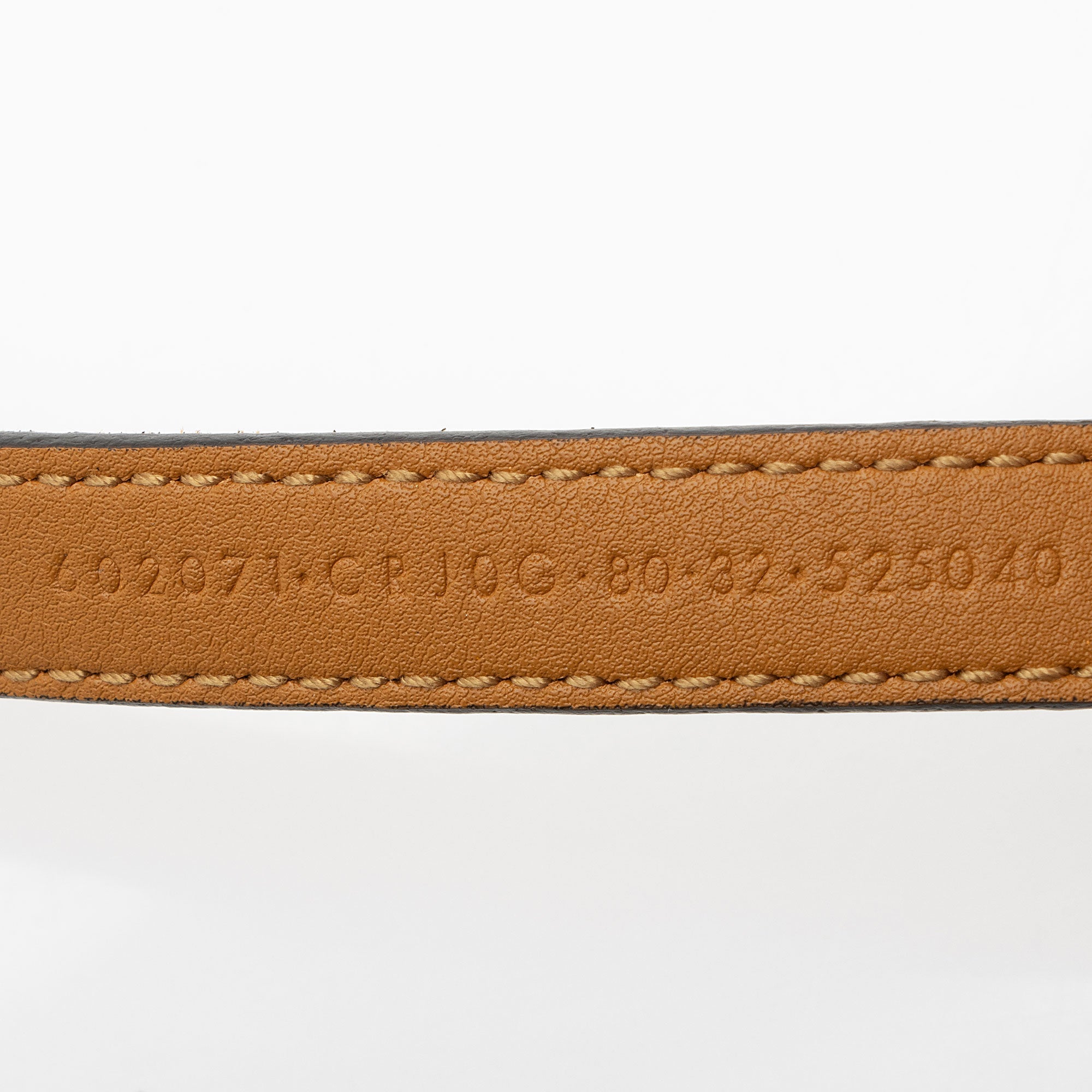Gucci Suede Torchon GG Skinny Belt - Size 32 / 80 (SHF-LazQUS)