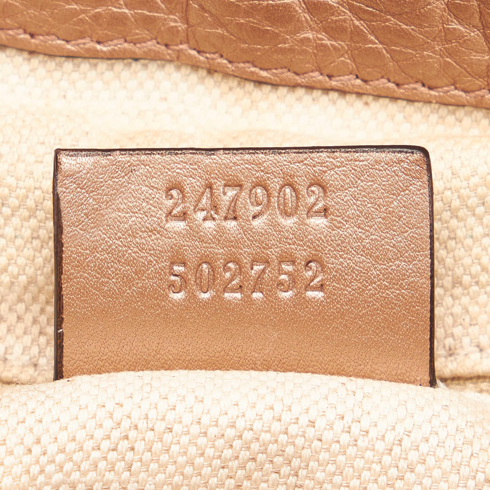 Gucci Sukey Leather Satchel (SHG-28793)