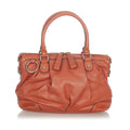 Gucci Sukey Leather Satchel (SHG-31945)