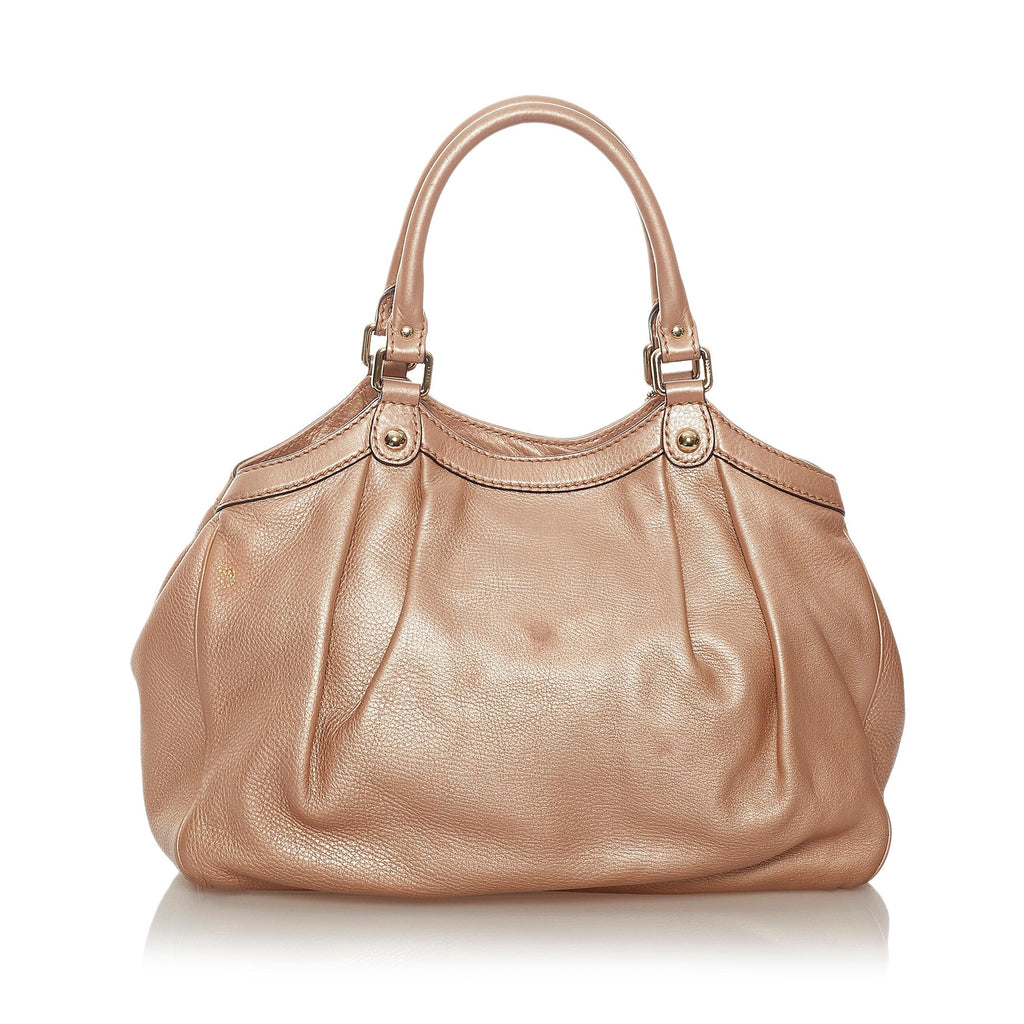 Gucci Sukey Leather Tote Bag (SHG-27549)