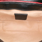 Gucci Super Mini GG Marmont Matelasse Leather Torchon Flap Crossbody