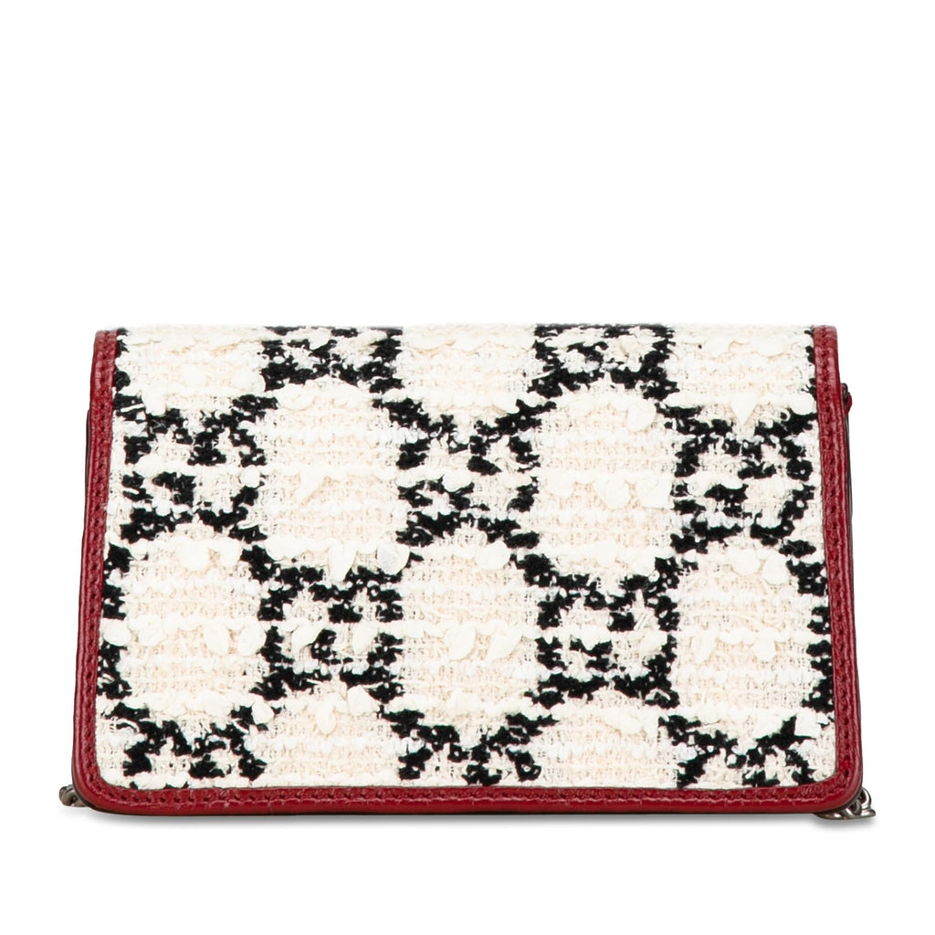 Gucci Super Mini GG Tweed Dionysus Crossbody Bag (SHG-7DgKGM)