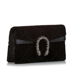 Gucci Super Mini GG Velvet Dionysus Crossbody Bag (SHG-34523)