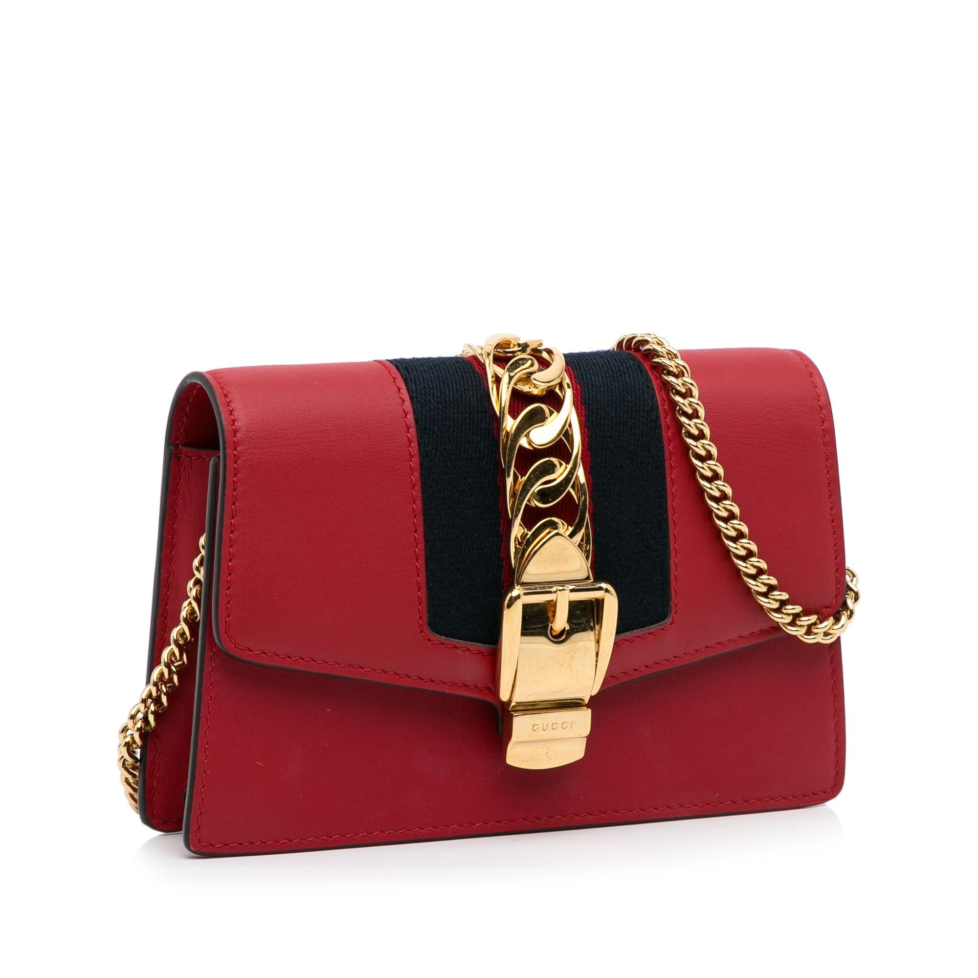 Gucci Super Mini Sylvie Chain Bag (SHG-LSaXfy)