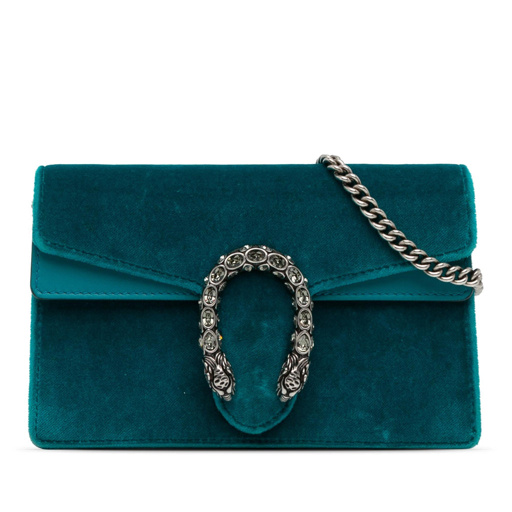 Gucci Super Mini Velvet Dionysus Crossbody Bag (SHG-eHau7e)